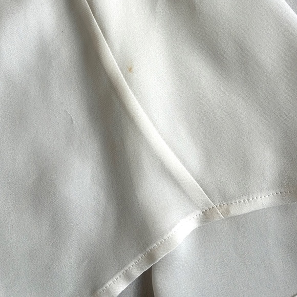 PAIGE Cream Ruffle Blouse - Picture 9 of 9